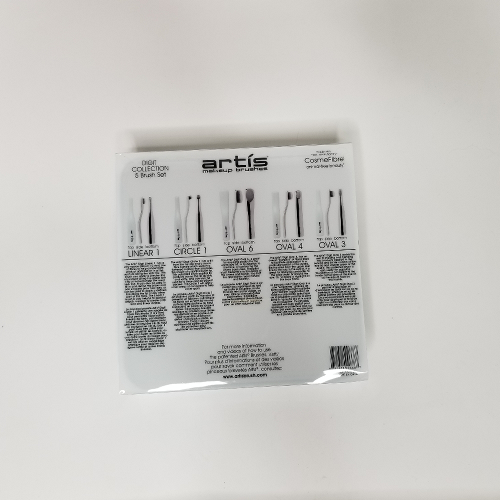 Artis Digit 5 Brush Set with Luxury Case Professional Makeup Brushes - Picture 3 of 3